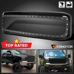 Fits 1999-2004 Ford F250 F350 Super Duty Mesh Rivet Bumper Hood Grille W/ Shell. Fixed Price $127.26.