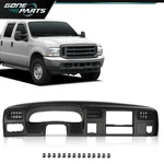 Fit For 1999-2004 Ford F250 F350 Dash Instrument Radio Trim Bezel Black W/ Hole. Fixed Price $93.25.