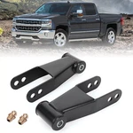 For Chevy Silverado Gmc Sierra 1500 1988-2018 2" Rear Drop Shackles Lowering Kit. Fixed Price $25.99.