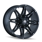 Mayhem Wheels 8090 Rampage 18x9 +18 Matte Black 6x135 6x139.7 (qty 1). Fixed Price $284.99.
