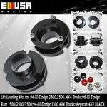 Front 2"suspension Leveling Lift Kit For94-13dodge Ram 1500/2500/3500 4x4 Black. Fixed Price $52.24.