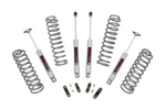 Rough Country 2.5" Lift Kit With N3 Shocks For 07-18 Jeep Wrangler Jk 2 Door 4wd. Fixed Price $369.95.