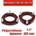 0.8" 20mm Front Strut Spacer Lift Kit Pu For Mitsubishi Outlander Asx Rvr. Fixed Price $71.95.