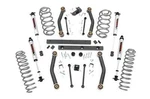 Rough Country 4" Lift Kit With V2 Shocks 90670 Fits 97-02 Jeep Wrangler Tj 4wd. Fixed Price $1069.95.