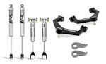 Cognito 3" Leveling Kit Uniball A-arms Fox 2.0 Ifp Shocks For 20-21 Gm 3500/2500. Fixed Price $1969.70.