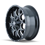 1 New 20x9 Mayhem Warrior Black-milled Wheel/rim 6x120 8015-2994m. Fixed Price $325.99.