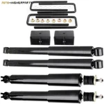 For 1999-2007 Chevy Silverado 1500 1 Set 3" Rear Leveling Kit & Struts Shocks. Fixed Price $114.39.