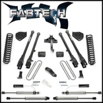Fabtech 4" 4 Link Lift Kit W/rear Shocks Fits 2017-2022 Ford F-250 F-350 4wd Gas. Fixed Price $4245.44.