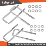 Labwork Square U-bolts 2.5" Wide Leaf Springs 8.75" Long For Gmc Sierra 88-19. Fixed Price $32.46.