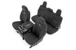 Rough Country Seat Covers Front 40/40/20 Rear Back Storage Chevy Gmc 1500 19-23. Fixed Price $249.95.