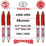 Skyjacker Hydro Shock Set Front & Rear 2" Lift For 90-95 Toyota 4runner 2wd 4wd. Fixed Price $269.88.