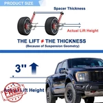 Aiyigu 3" Front 2" Rear Lift Kit Chevy Silverado Gmc Sierra 1500 2wd 4wd. Fixed Price $137.99.