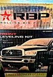 New Rbp Dg6000rx 2" Front Leveling Lift Kit 06-17 Dodge Ram 1500 4x4. Fixed Price $69.99.