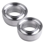 2.5" Front Leveling Lift Kit Coil Spacer Silver For 94-18 Dodge Ram 3500 Rwd. Fixed Price $47.07.