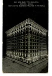 Gas-electric Building At Night-superlative-denver-colorado-1911 Vintage Postcard. Fixed Price $7.99.