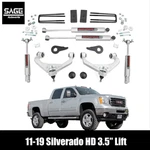 3.5 Inch Lift For 11-19 Silverado Sierra Hd 2500/3500. Fixed Price $699.95.