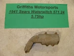 1940 Sears Waterwitch Outboard Motor 571.24 5.75hp Carb Air Intake Breather Box. Fixed Price $32.00.