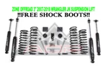 Zone Offroad J12n 3" Suspension System Lift Kit 07-18 Jeep Wrangler Jk 2 Door. Fixed Price $536.27.
