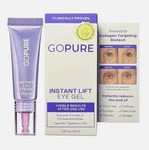 Go Pure Instant Lift Eye Gel New Product Depuffs Tightens Lifts 0.34 Oz Nib. Fixed Price $55.99.