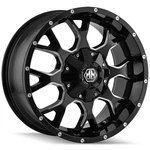 20x9 Black Milled Wheels Mayhem 8015 Warrior 6x120/6x5.5 (set Of 4) 78.1. Fixed Price $1379.96.