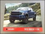 2019 Ford Roush F-150 Truck 1-page Car Sales Brochure Leaflet Card. Fixed Price $19.16.
