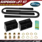 3" Rear Leveling Lift Kit With Blocks & U-bolts For Ford F-250 F-350 Super Duty. Fixed Price $85.58.