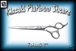 Kissaki Pro Hair Scissors 7.0" Futasuji Cutting Shears Barber. Fixed Price $144.99.