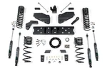 Zone Offroad D123n 5.5" Radius Arm Bracket Lift Kit With Nitro Shocks For Ram. Fixed Price $1593.55.