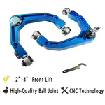 2-4" Lift Blue Aluminum Upper Control Arms Uca Kit For 2007-2014 Avalanche Tahoe. Fixed Price $299.20.