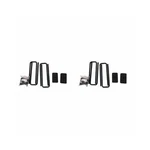 Zone Offroad Zonc1207 2" Rear Lifted Blocks & U-bolts For 2011-2015 2500hd New. Fixed Price $101.85.