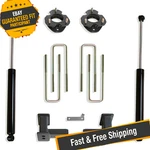 Maxtrac 903250 2.5"x4" Front & Rear Suspension Lift Kit For 15-20 Ford F-150. Fixed Price $428.91.