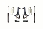 Maxtrac 21-25 F-150 4" Lift Kit Spindles Blocks U-bolts & Max Trac Rear Shocks. Fixed Price $1055.06.