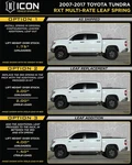 Icon K53157 Stage-3 Rtx Suspension System For 2007-2021 Toyota Tundra. Fixed Price $3726.16.