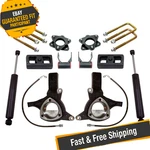 Maxtrac K881375 7.5" X 4" Suspension Lift Kit For 2007-2017 Chevy Silverado 1500. Fixed Price $1095.26.
