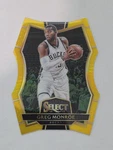 2016-17 Panini Select Premier Level Gold Prizm 01/10 Greg Monroe #133 Bucks. Fixed Price $40.00.