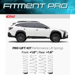 Eibach Pro-lift Kit For Subaru 19-24 Forester 20-25 Outback 4 Springs 2.5l Awd. Fixed Price $399.99.