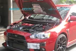 Black Strut Gas Lift Hood Shock Damper Fits Mitsubishi Evolution X Evo 10 Cz4a. Fixed Price $59.99.