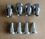 85-1116 Front Rear Wheel Studs # 0402-974 & Lug Nuts 0423-618 Replacement For.... Fixed Price $48.33.