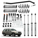 Bfo 4 Inch Lift Kit + Track Bar For Jeep Grand Cherokee Wj 4wd 1999-2004. Fixed Price $894.53.