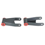 2pcs 2" Rear Drop Lowering Shackle Kit For Ford F250 Super Duty 2wd 1999-2007. Fixed Price $75.99.