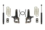 Maxtrac 4" Lift Kit Spindles Extended Brake Lines Blocks U-bolts & Rear Shocks. Fixed Price $933.22.