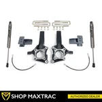 Maxtrac 4.5" Front 2" Rear Lift Kit W/ Fox K883242f For 2015-2018 Ford F150 2wd. Fixed Price $1403.10.