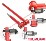 Adj.rear Panhard Track Bar W/ Polyurethane Bushings Fit 00-06 Gm Yukon/tahoe Red. Fixed Price $60.00.