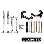 Cognito 3"/1" Performance Uniball Leveling Kit Fox Shocks 20-25 Gm 2500/3500hd. Fixed Price $2169.65.