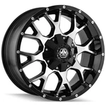 18x9 Black Machined Wheels Mayhem 8015 Warrior 6x135/6x5.5 18 (set Of 4) 106. Fixed Price $1223.96.