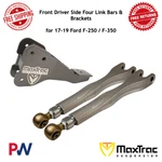 Maxtrac Front Driver Side Four Link Bars & Brackets For 17-19 Ford F-250 / F-350. Fixed Price $1232.88.