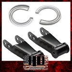 Hd Suspension 2002-2008 Ram 1500 2"-2" Lift Raise Coil Spacers Shackles Kit. Fixed Price $1007.72.