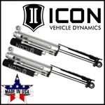 Icon 3.0 Vs Piggyback Reservoir Rear Shocks Pair Fit 2017-2020 Ford F-150 Raptor. Fixed Price $3923.95.