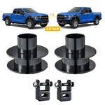 For 2005-2023 F250 F350 4wd Front 2.5" Leveling Kit With Shock Extender. Fixed Price $46.99.