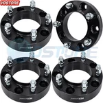 (4) 1.25'' 5 Lug Hubcentric Black Wheel Spacers Adapters 5x150 For Toyota Tundra. Fixed Price $82.50.